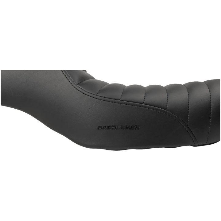 Sadel Americano Cafe Gel-Core Svart SADDLEMEN Pleated / Classic – bild 3