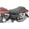 Sadel Americano Cafe Gel-Core Svart SADDLEMEN Pleated / Classic – miniatyr 4