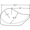 Sadel Bobber Solo Svart DRAG SPECIALTIES – miniatyr 2