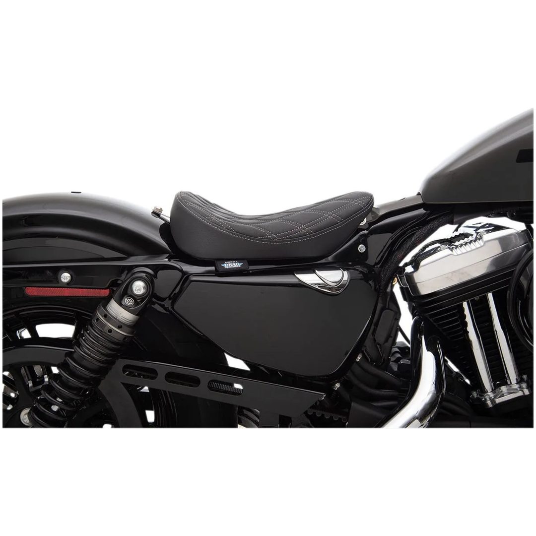 Sadel Bobber Solo Svart/silver DRAG SPECIALTIES – bild 3