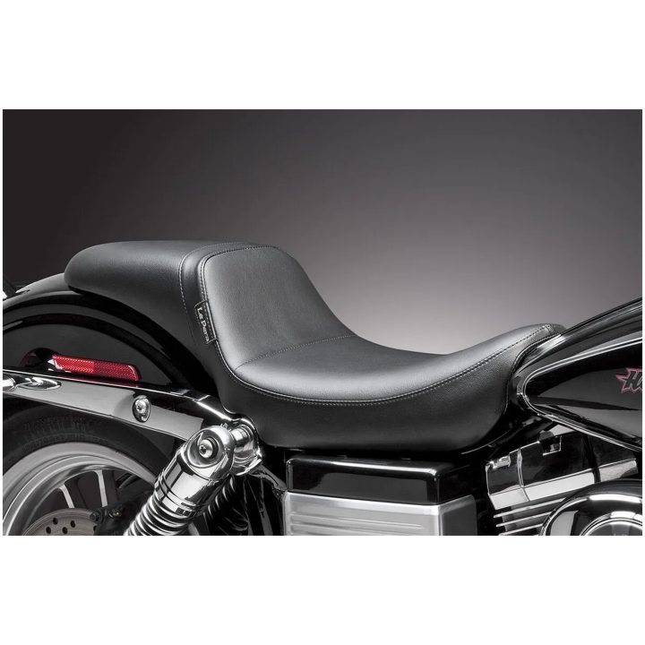 Sadel Daytona Daddy Long Legs 2-up Svart Vinyl LE PERA Sadel – bild 4