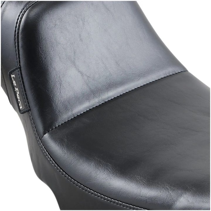 Sadel Daytona Daddy Long Legs 2-up Svart Vinyl LE PERA Sadel – bild 3