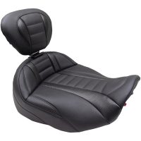 Sadel Deluxe Touring Solo Svart/grå MUSTANG