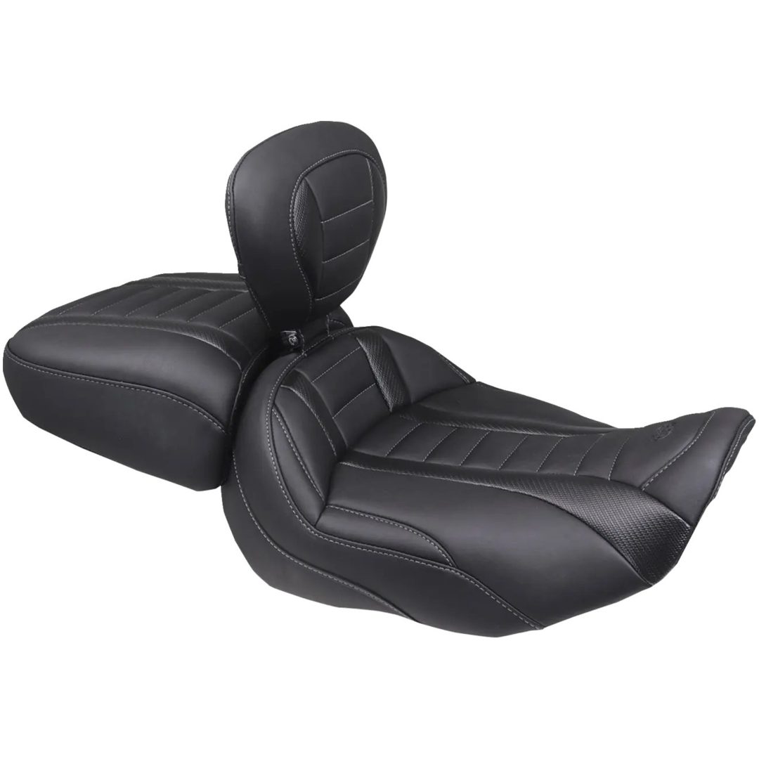 Sadel Deluxe Touring Svart MUSTANG – bild 3