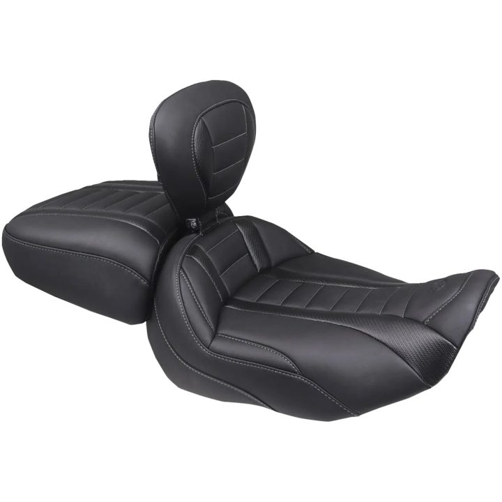 Sadel Deluxe Touring Svart MUSTANG – bild 3