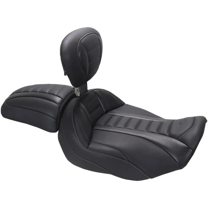 Sadel Deluxe Touring Svart MUSTANG – bild 4