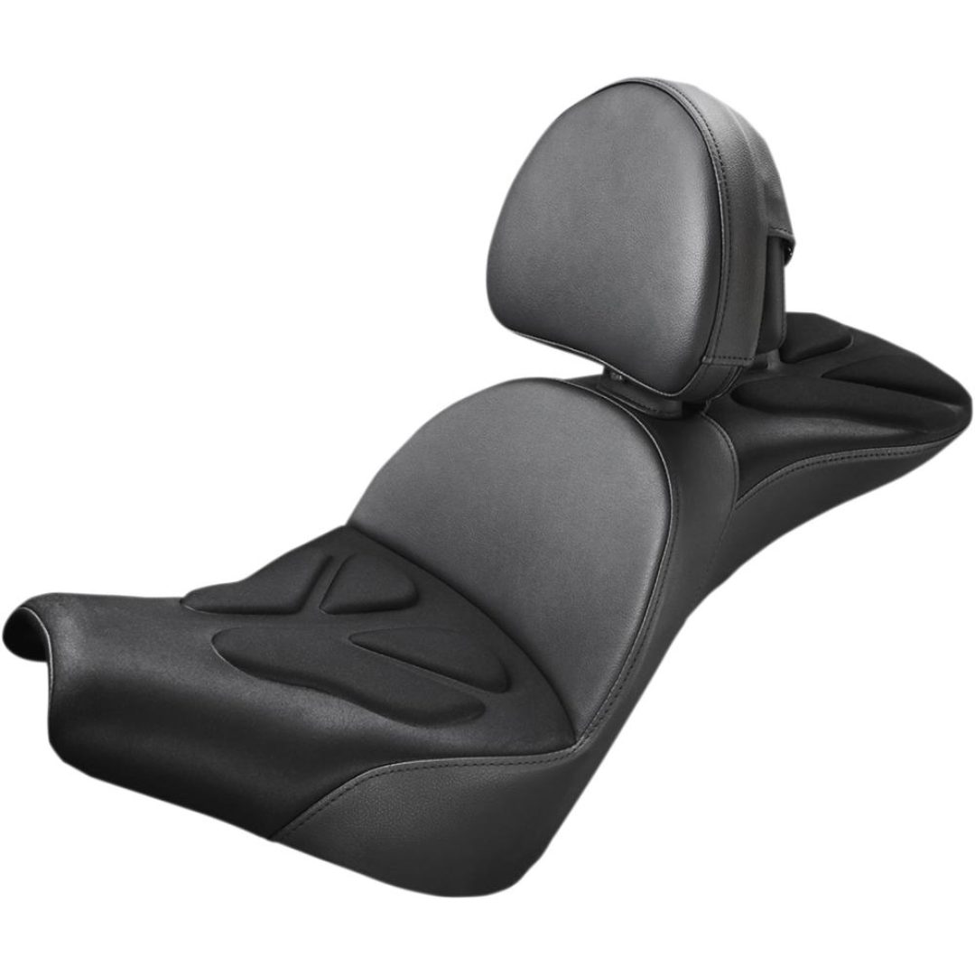 Sadel Explorer G-Tech Svart SADDLEMEN Med ryggstöd