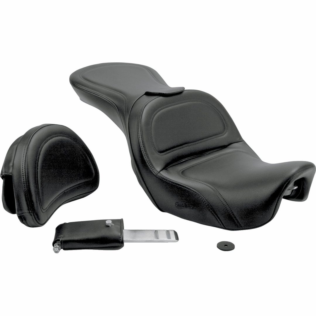 Sadel Explorer Svart Med Ryggstöd SADDLEMEN SEAT EXPLORER BR DYNA