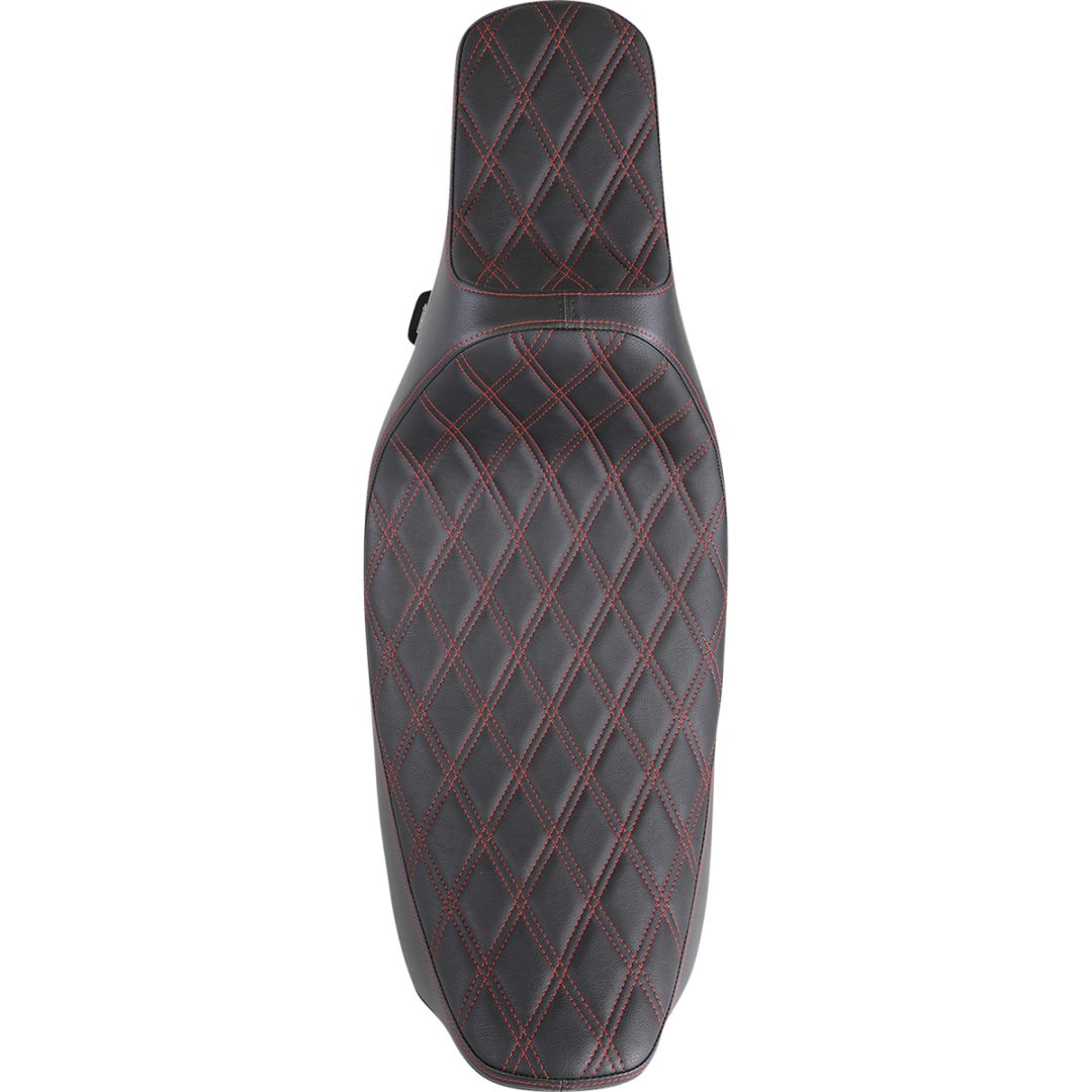 Sadel Extended Reach Svart/Röd DRAG SPECIALTIES – bild 6
