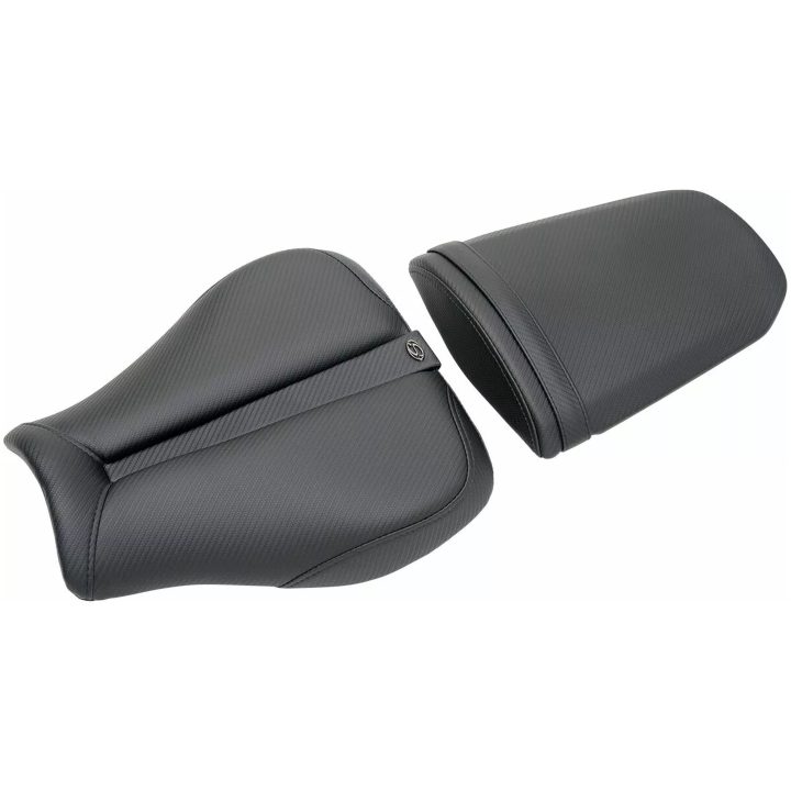 Sadel Gel-Channel Track Carbon Fiber Svart SADDLEMEN – bild 2