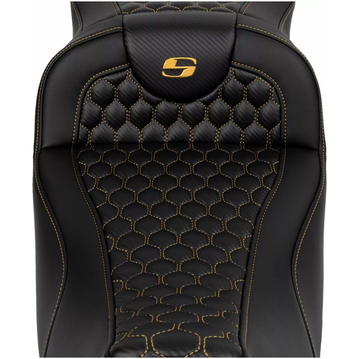 Sadel Honeycomb Roadsofa Svart/guld SADDLEMEN – bild 3