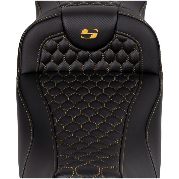 Sadel Honeycomb Roadsofa Svart/guld SADDLEMEN – bild 4