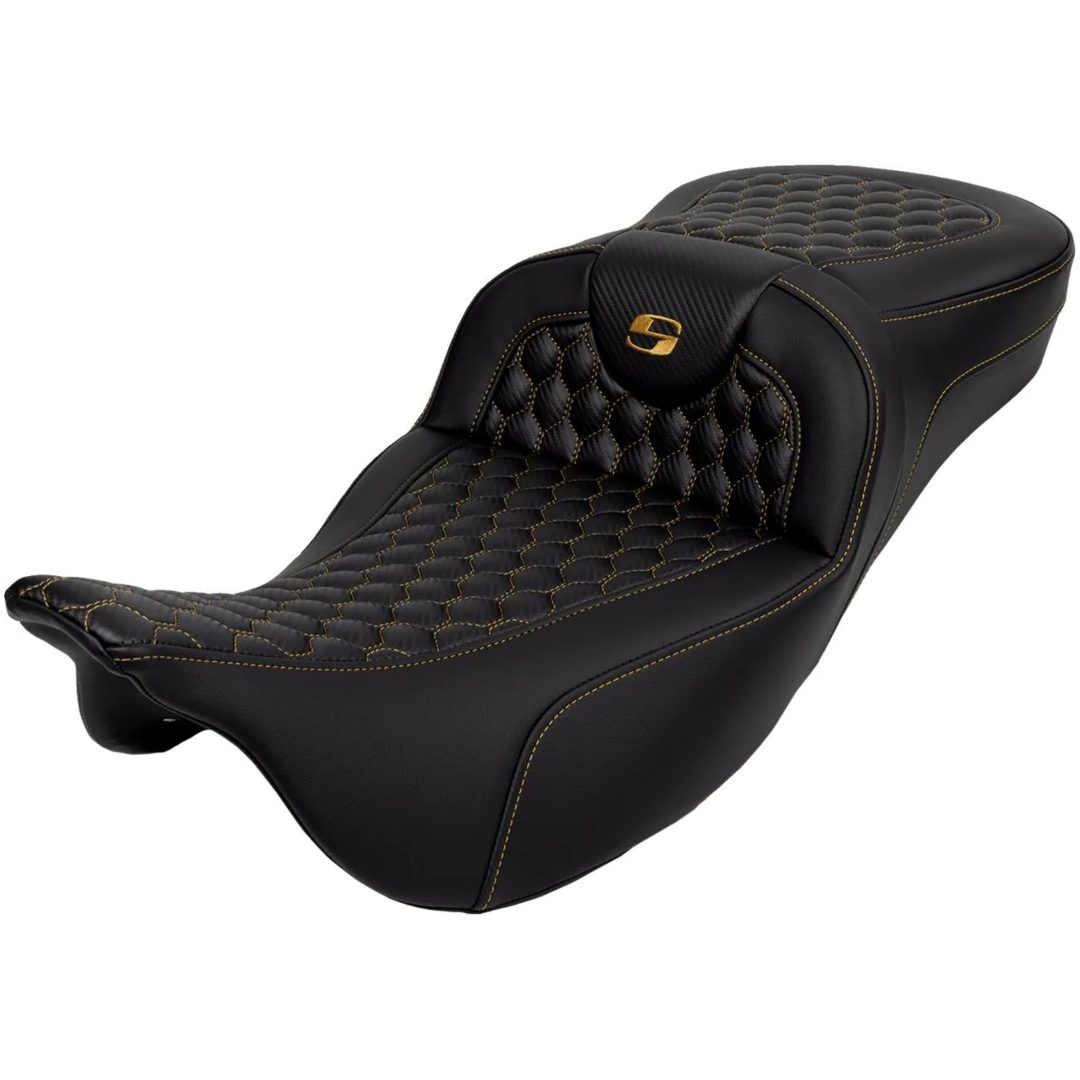 Sadel Honeycomb Roadsofa Svart/guld SADDLEMEN