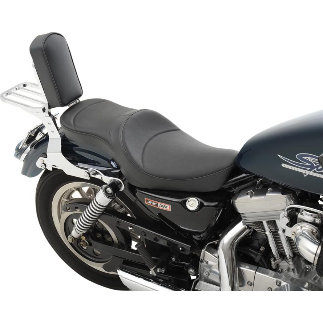 Sadel Lågprofil Dubbel Svart DRAG SPECIALTIES
