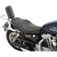 Sadel Lågprofil Dubbel Svart DRAG SPECIALTIES