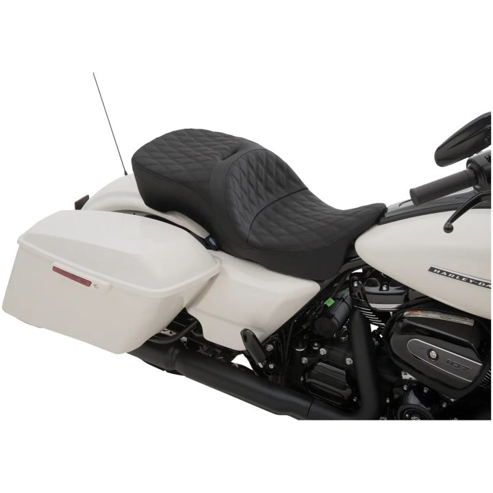 Sadel Large Touring DRAG SPECIALTIES Dubbel diamond stich – bild 2
