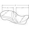 Sadel Large Touring DRAG SPECIALTIES Sadel – miniatyr 2