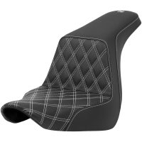 Sadel Lattice Stitch Step-up Svart/vit SADDLEMEN