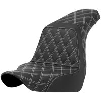 Sadel Lattice Stitch Step-up Svart/vit SADDLEMEN