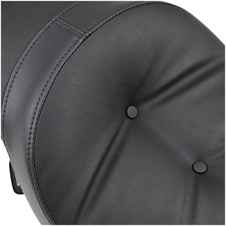 Sadel Low-Profile Double Bucket Vinyl Svart DRAG SPECIALTIES – bild 2