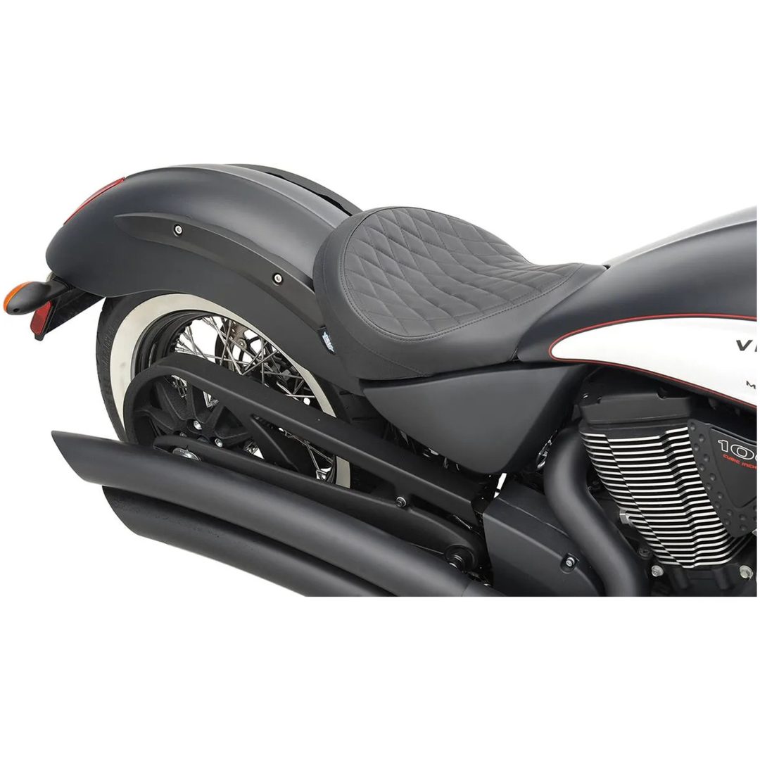 Sadel Low-Profile Solo Svart Diamond DRAG SPECIALTIES – bild 5