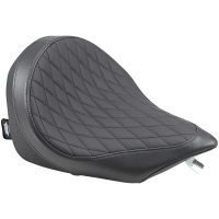 Sadel Low-Profile Solo Svart Diamond DRAG SPECIALTIES