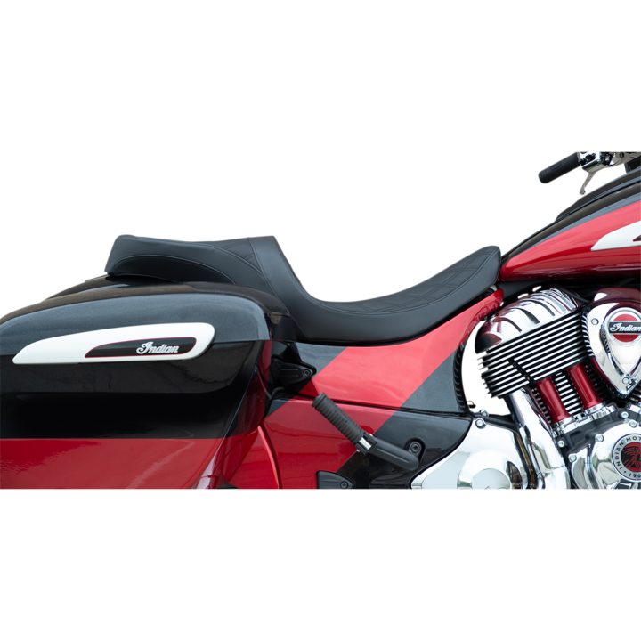 Sadel Low-profile Touring Svart DRAG SPECIALTIES – bild 2