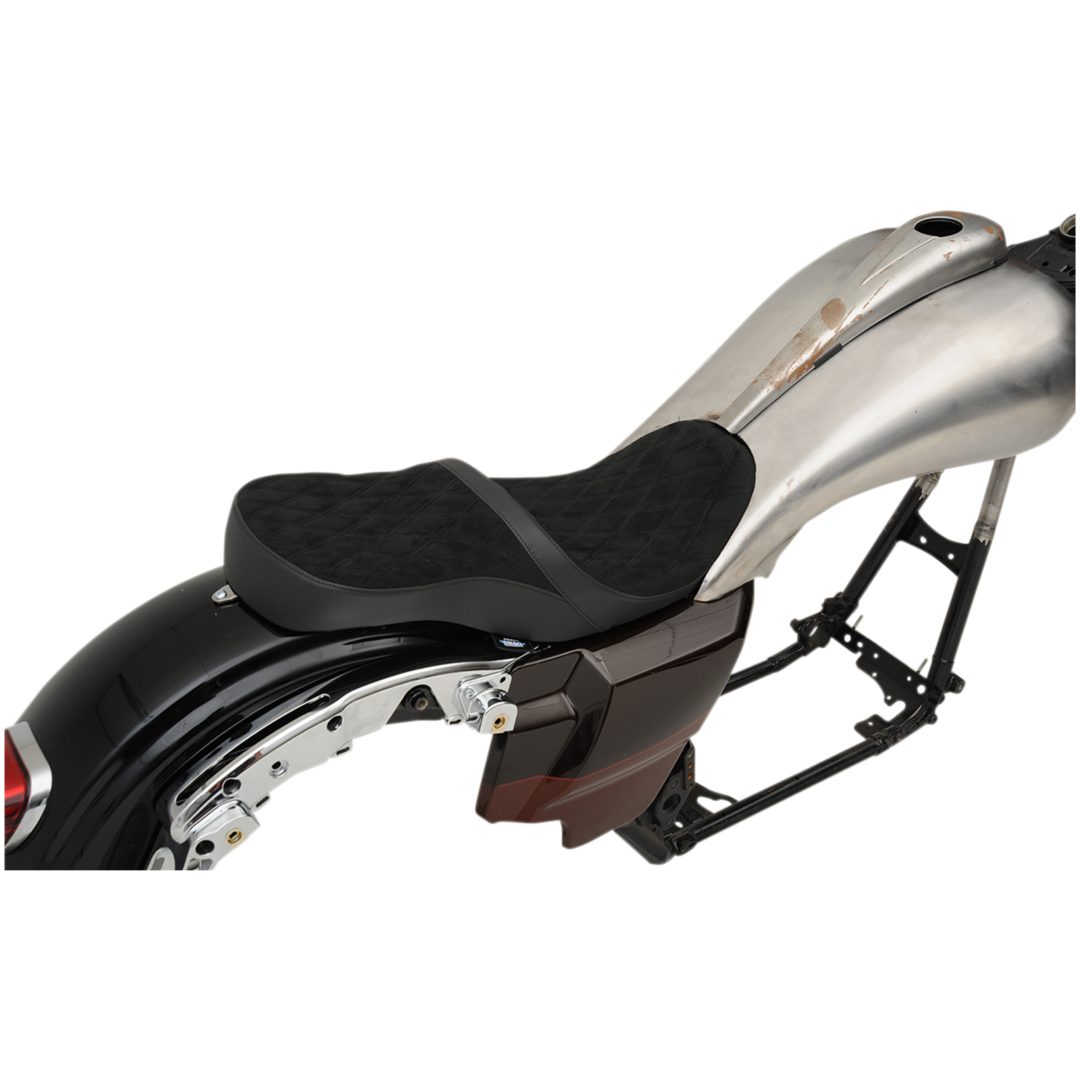 Sadel Low Profile Touring Svart DRAG SPECIALTIES – bild 2