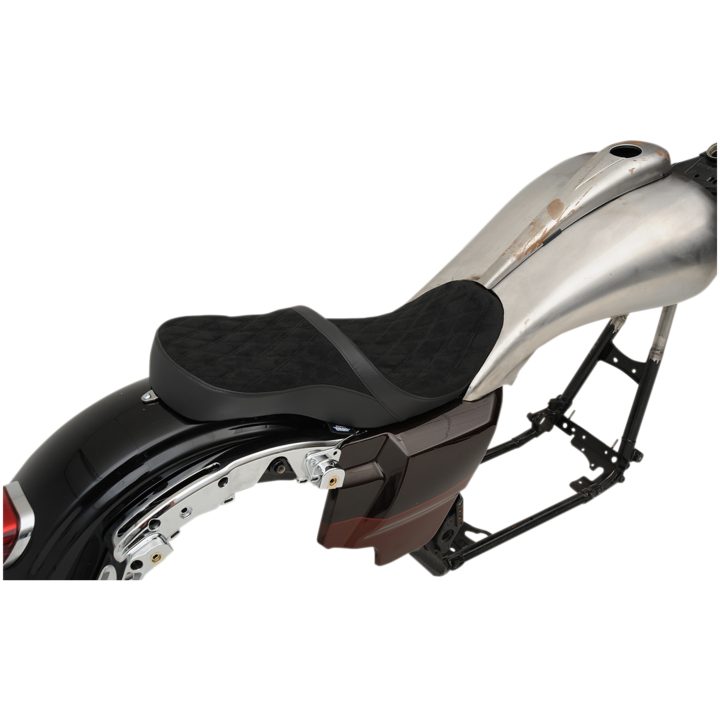 Sadel Low Profile Touring Svart DRAG SPECIALTIES – bild 2