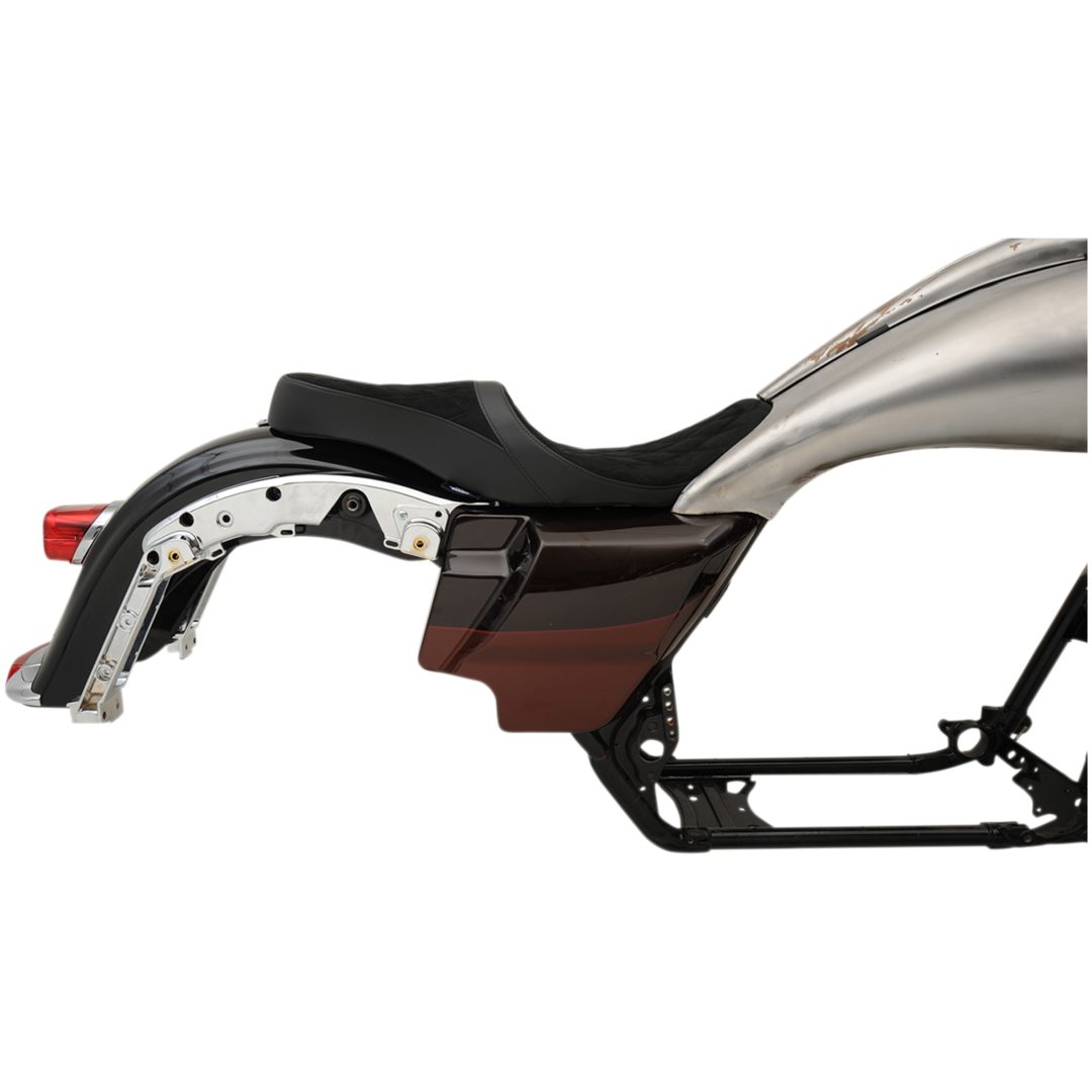 Sadel Low Profile Touring Svart DRAG SPECIALTIES – bild 4