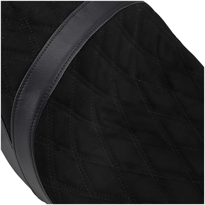 Sadel Low Profile Touring Svart DRAG SPECIALTIES – bild 5