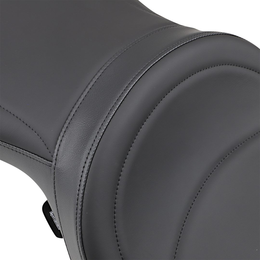 Sadel Low-profile Wide Touring Svart DRAG SPECIALTIES SEAT WIDE LOPRO MLD 04+XL – bild 3