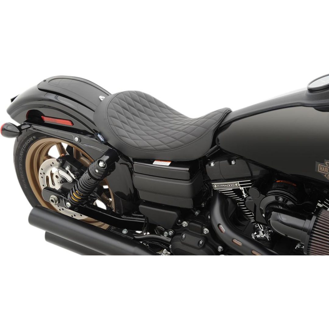 Sadel Low Solo Svart DRAG SPECIALTIES Sadel