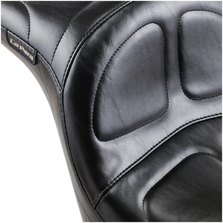 Sadel Maverick Daddy Long Legs Svart Vinyl LE PERA SEAT MAV LNG 06-10 FXST – bild 2