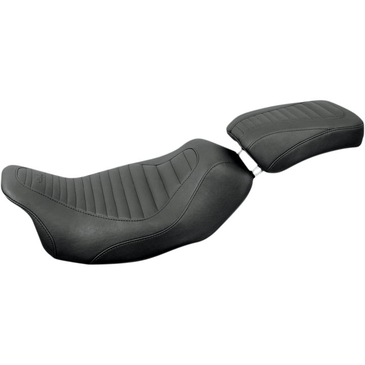 Sadel Mustang Tripper Solo Svart MUSTANG SEAT TRPR SOLO TUCK+ ROLL – bild 2