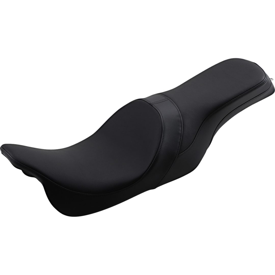 Sadel Predator Iii 2-up Svart DRAG SPECIALTIES