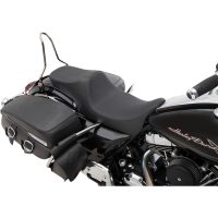 Sadel Predator Iii 2-up Svart/silver DRAG SPECIALTIES