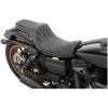 Sadel Predator III Svart DRAG SPECIALTIES Diamond / Svarta stygn – miniatyr 3