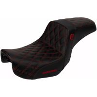 Sadel Pro Series Sdc Performance Grip Svart/röd SADDLEMEN