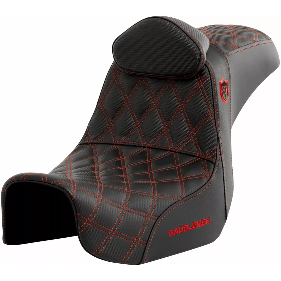 Sadel Pro Series Sdc Performance Svart/röd SADDLEMEN