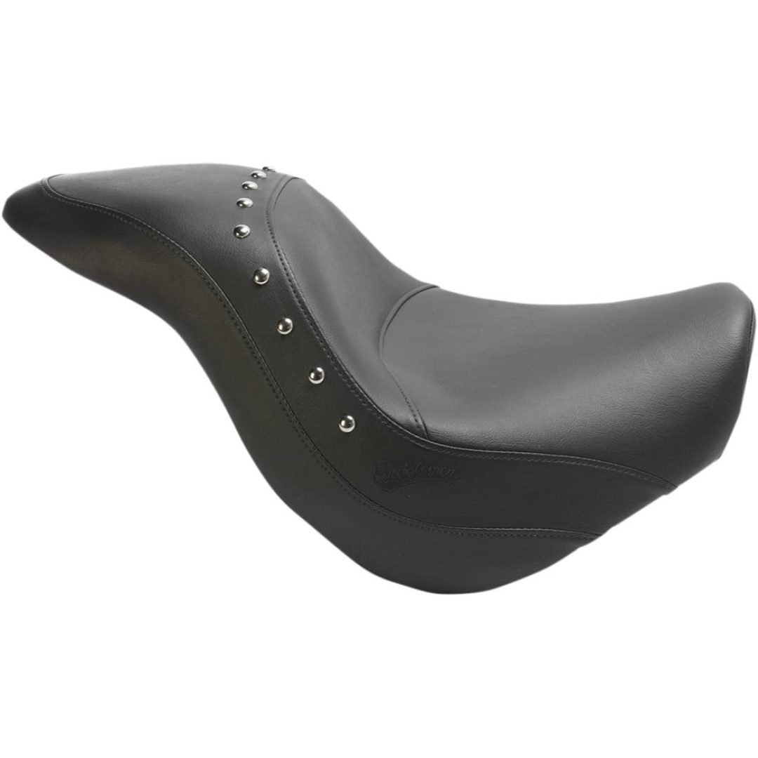 Sadel Renegade Deluxe Solo Gel-Core Svart SADDLEMEN SEAT SOLO STUD VN900 CUST