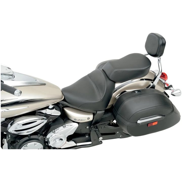 Sadel Renegade Deluxe Solo Gel-Core Svart SADDLEMEN SEAT SOLO XVS950 – bild 2