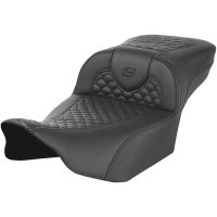Sadel Roadsofa Dragon Scale Stitch Svart SADDLEMEN