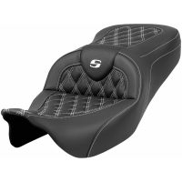 Sadel Roadsofa Lattice Stitch Svart Läder SADDLEMEN