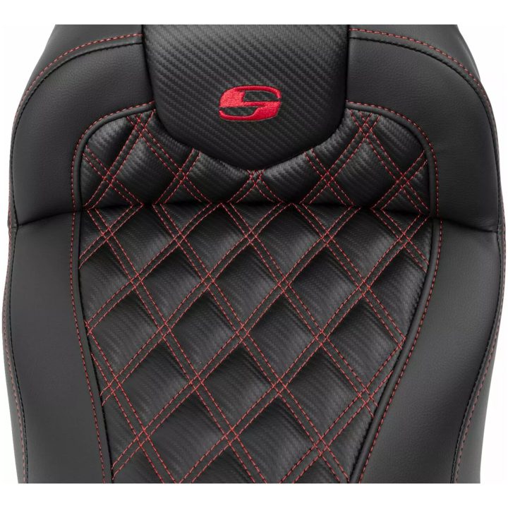 Sadel Roadsofa Lattice Stitch Svart Läder SADDLEMEN – bild 2