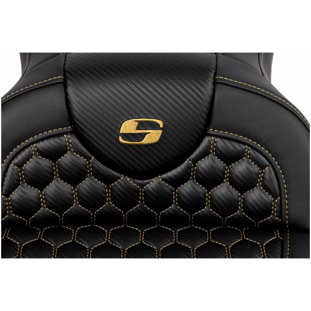 Sadel Roadsofa™ Svart/guld SADDLEMEN – bild 3
