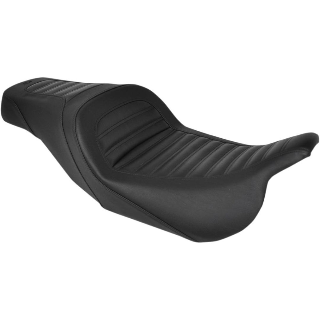 Sadel Slim Roll & Pleat Svart Saddlemen Old Shool / Svart
