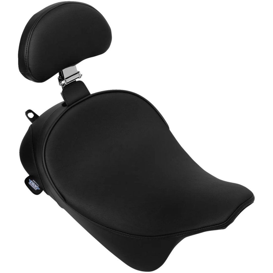 Sadel Solo Double Diamond Svart DRAG SPECIALTIES SEATS