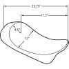 Sadel Solo Low Profile DRAG SPECIALTIES Smooth – miniatyr 4