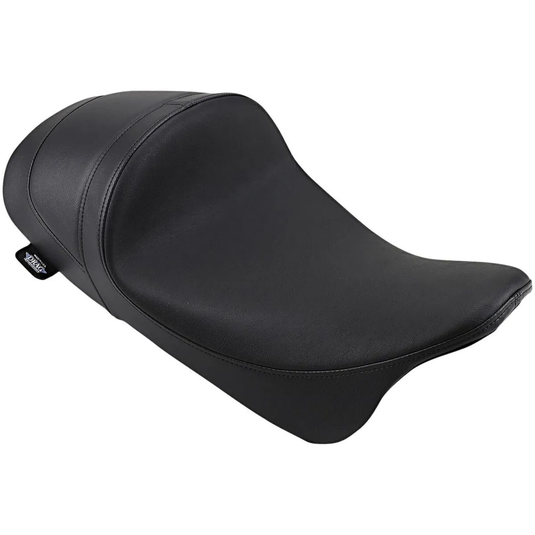 Sadel Solo Low Profile FP Framskjutande Position Svart DRAG SPECIALTIES